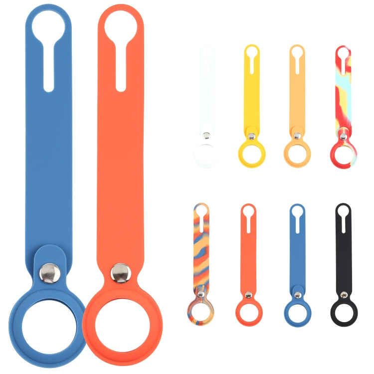 Custodia protettiva in silicone con gancio per AirTag Apple