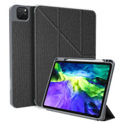 Mutural Transformers Series Custodia in pelle per PC + PU orizzontale con supporto e funzione Sleep / Wake-up, For iPad Pro 11 (2021) / (2020), For iPad Pro 12.9 2022 / 2021 / 2020