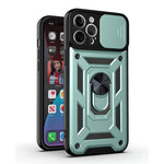 Custodia TPU con copri fotocamera scorrevole per iPhone 12 Pro