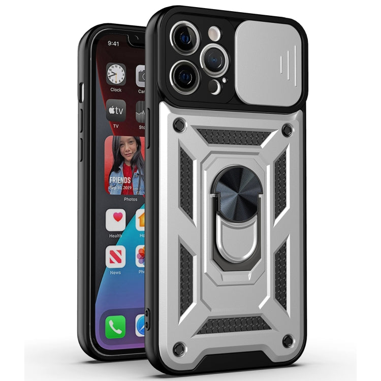 Custodia TPU con copri fotocamera scorrevole per iPhone 12 Pro