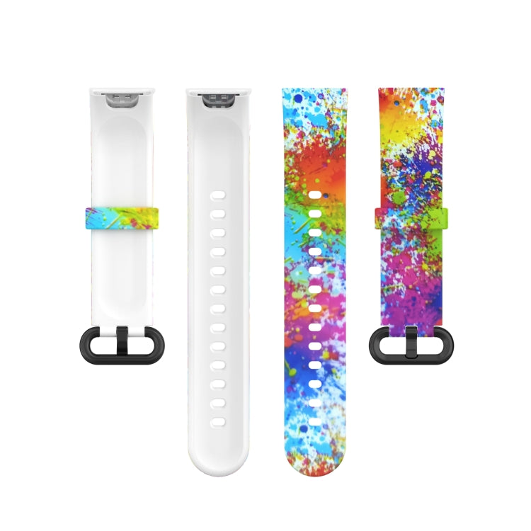 Cinturino di ricambio per stampa in silicone, For Xiaomi Mi Watch Lite / Redmi Watch
