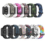 Cinturino di ricambio per stampa in silicone, For Xiaomi Mi Watch Lite / Redmi Watch