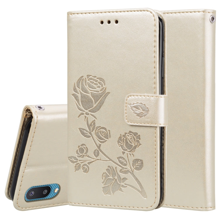 Custodia portafoglio in pelle PU rosa per Samsung Galaxy
