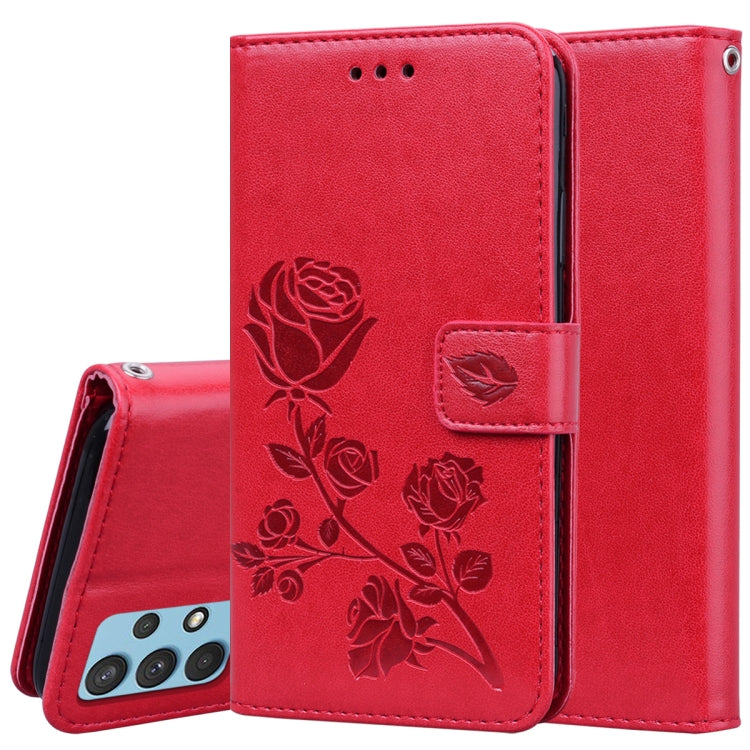 Custodia portafoglio in pelle PU rosa per Samsung Galaxy