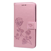 Custodia in pelle PU con vibrazione orizzontale in rilievo rosa con supporto, slot per carte e portafoglio, For Samsung Galaxy A32 5G, For Samsung Galaxy A42 5G, For Samsung Galaxy A52 5G / 4G, For Samsung Galaxy A72 5G / 4G