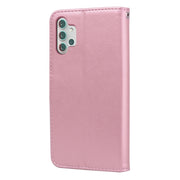 Custodia in pelle PU con vibrazione orizzontale in rilievo rosa con supporto, slot per carte e portafoglio, For Samsung Galaxy A32 5G, For Samsung Galaxy A42 5G, For Samsung Galaxy A52 5G / 4G, For Samsung Galaxy A72 5G / 4G