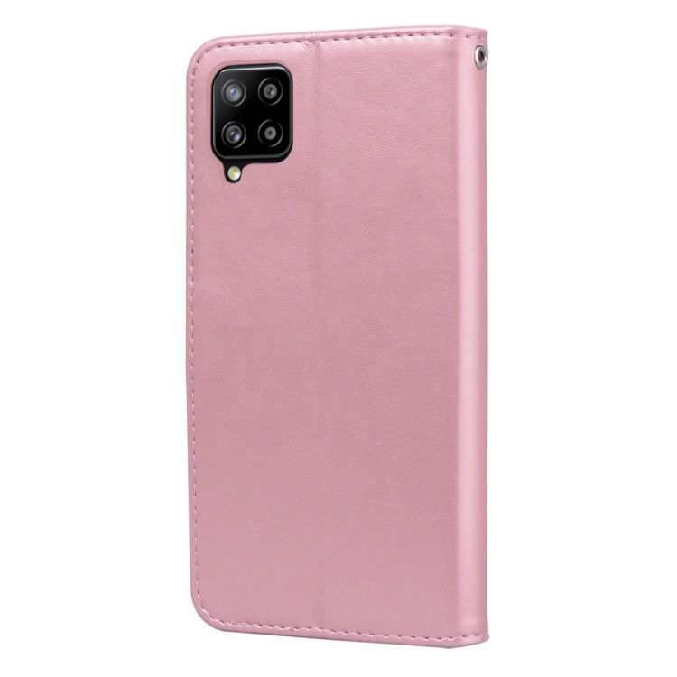 Custodia portafoglio in pelle PU rosa per Samsung Galaxy A52 5G