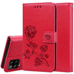 Custodia portafoglio in pelle PU rosa per Samsung Galaxy A52 5G