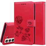 Custodia portafoglio in pelle PU rosa per Samsung Galaxy A52 5G