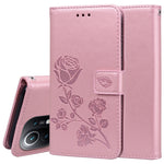 Custodia portafoglio in pelle PU rosa per Xiaomi Redmi 9T