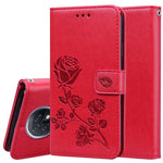 Custodia portafoglio in pelle PU rosa per Xiaomi Redmi 9T
