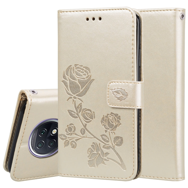Custodia in pelle PU con vibrazione orizzontale in rilievo rosa con supporto, slot per carte e portafoglio, For Xiaomi Redmi 9T, For Xiaomi Mi 11 Lite, For Xiaomi Redmi Note 9T 5G, For Xiaomi Redmi Note 10