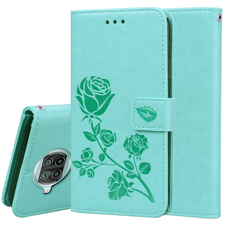 Custodia portafoglio in pelle PU rosa per Xiaomi Redmi Note 10 Pr