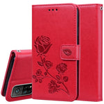 Custodia portafoglio in pelle PU rosa per Xiaomi Redmi Note 10 Pr