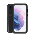 Custodia protettiva in metallo con vetro per Samsung Galaxy A72 5