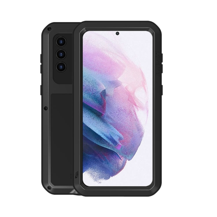 Custodia protettiva in metallo con vetro per Samsung Galaxy A72 5