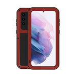 Custodia protettiva in metallo con vetro per Samsung Galaxy A72 5