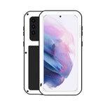 Custodia protettiva in metallo con vetro per Samsung Galaxy A72 5