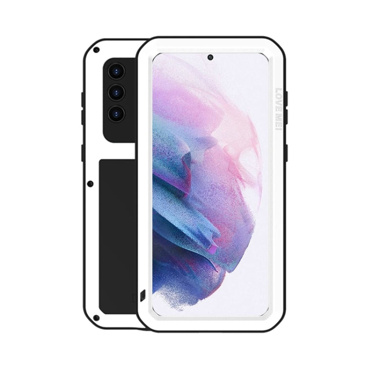 Custodia protettiva in metallo con vetro per Samsung Galaxy A72 5