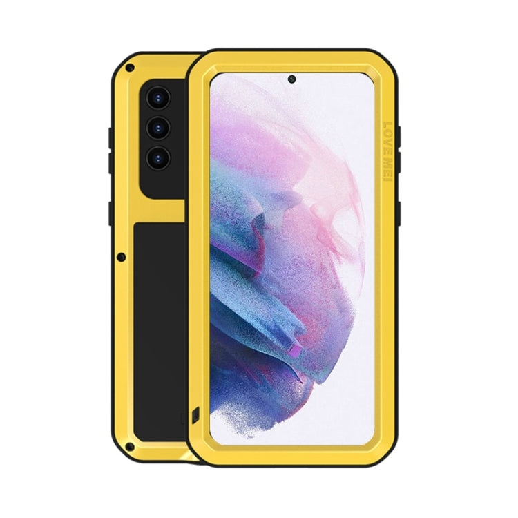Custodia protettiva in metallo con vetro per Samsung Galaxy A72 5