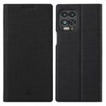 Custodia portafoglio magnetica in pelle TPU per Motorola Edge S e