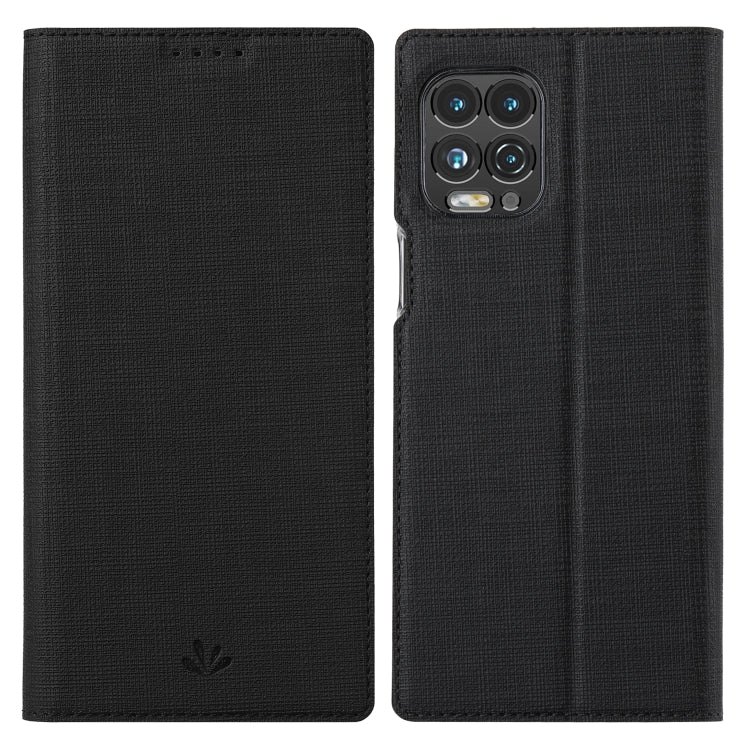 Custodia portafoglio magnetica in pelle TPU per Motorola Edge S e