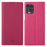 Custodia portafoglio magnetica in pelle TPU per Motorola Edge S e