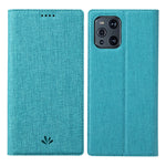 Custodia portafoglio magnetica in pelle TPU per Motorola Edge S e