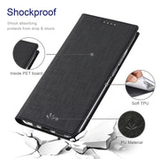 ViLi serie DMX Custodia a ribalta orizzontale antiurto in pelle TPU + PU con attrazione magnetica con slot per schede e supporto, For Samsung Galaxy A52 5G / 4G, For Samsung Galaxy A72 5G / 4G, For Xiaomi Redmi Note10 4G / Redmi Note 10S               ...