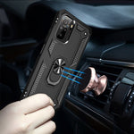Custodia protettiva TPU e PC con supporto rotante per Xiaomi Redm