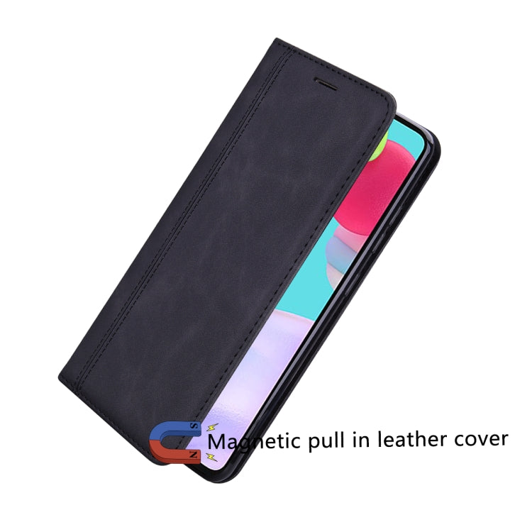 Custodia in pelle PU con vibrazione orizzontale magnetica aziendale smerigliata con supporto, slot per schede e cordino, For Huawei P smart 2021, For Huawei Honor 10X Lite
