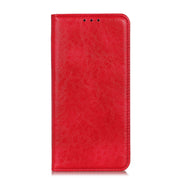 Custodia in pelle a vibrazione orizzontale con struttura magnetica Crazy Horse con supporto, slot per carte e portafoglio, For OPPO F19 / A74 4G, For Asus ROG Phone 5, For Asus ROG Phone 5 Ultimate, For Asus ROG Phone 5 Pro                             ...