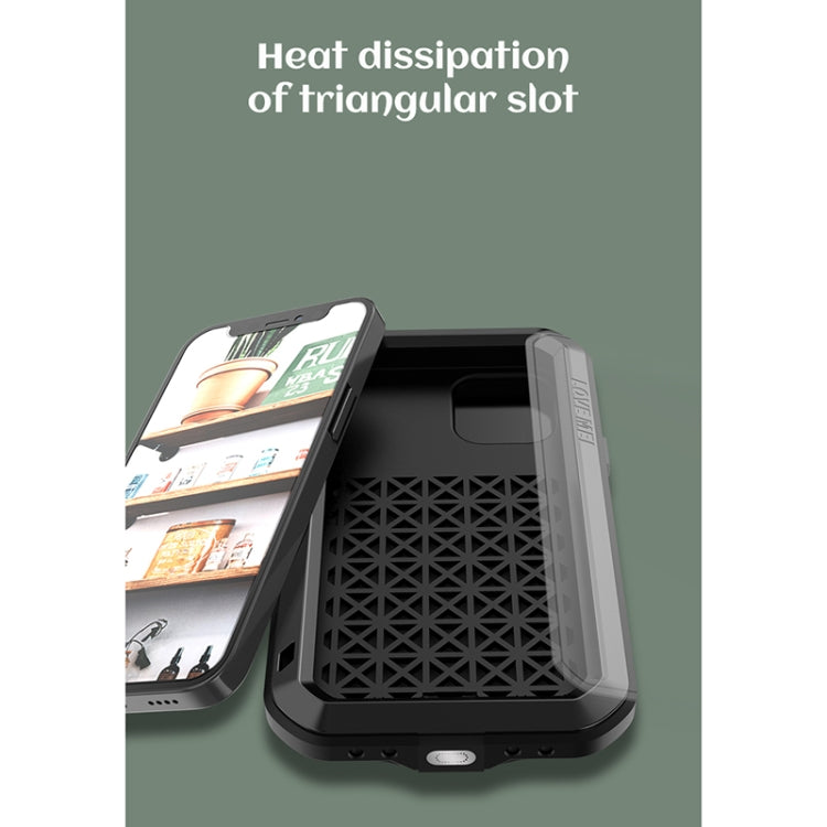 Custodia protettiva in metallo per iPhone 12 e 12 mini