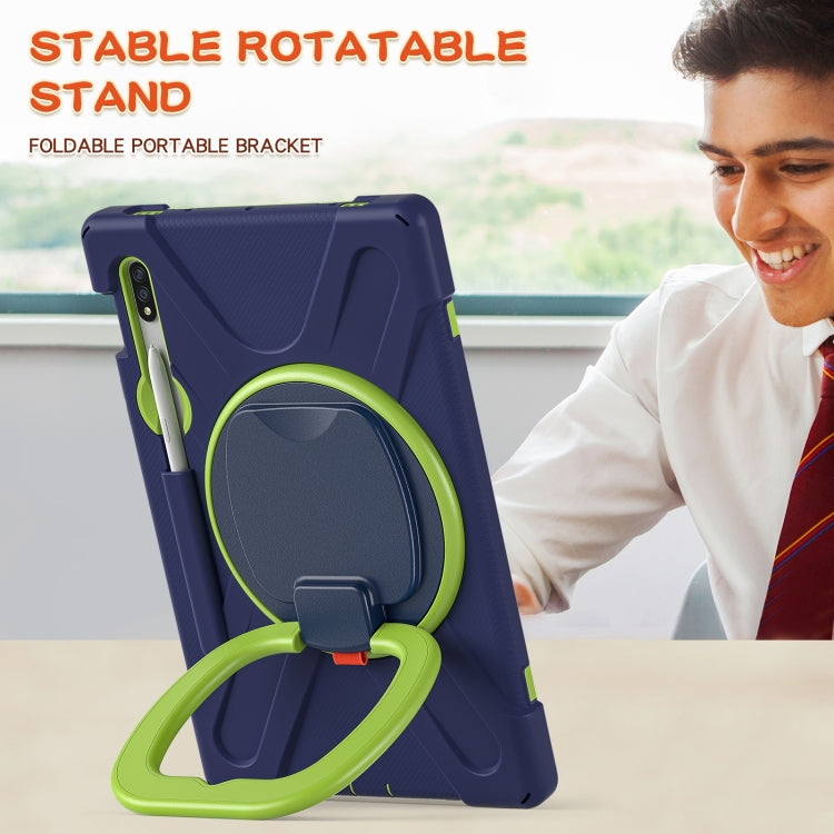 Custodia in silicone e PC per Samsung Galaxy Tab S8 e S7