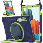 Custodia in silicone e PC per Samsung Galaxy Tab S8 e S7
