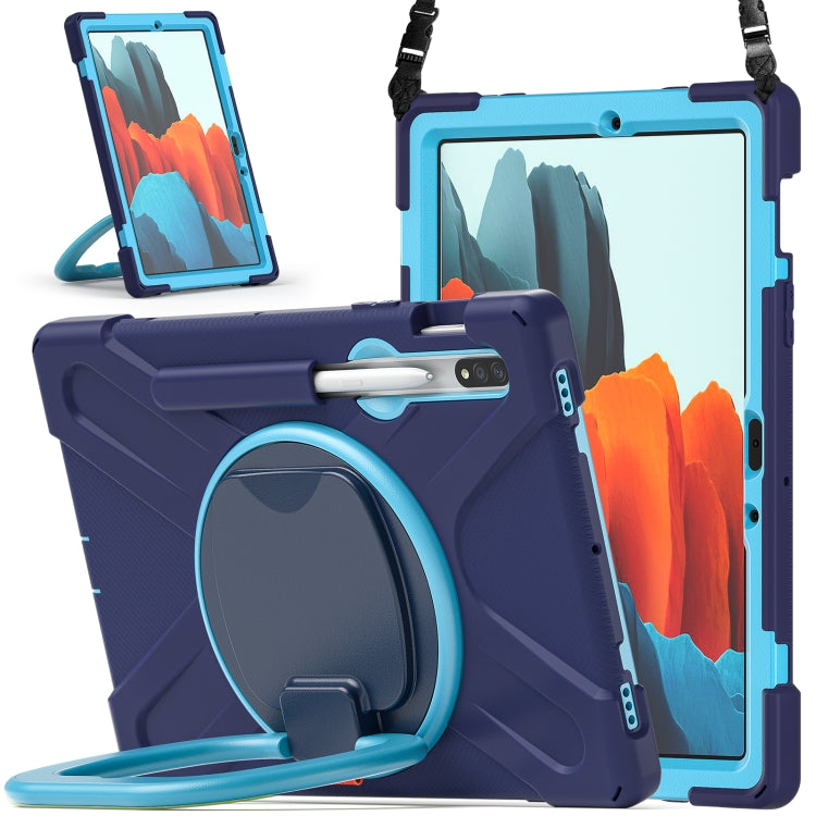 Custodia in silicone e PC per Samsung Galaxy Tab S8 e S7