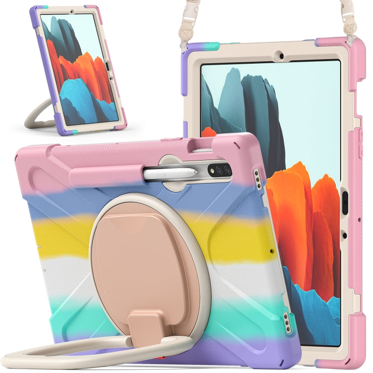 Custodia in silicone e PC per Samsung Galaxy Tab S8 e S7