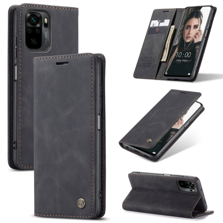 Custodia portafoglio in pelle con flip per Xiaomi Redmi Note 10 P