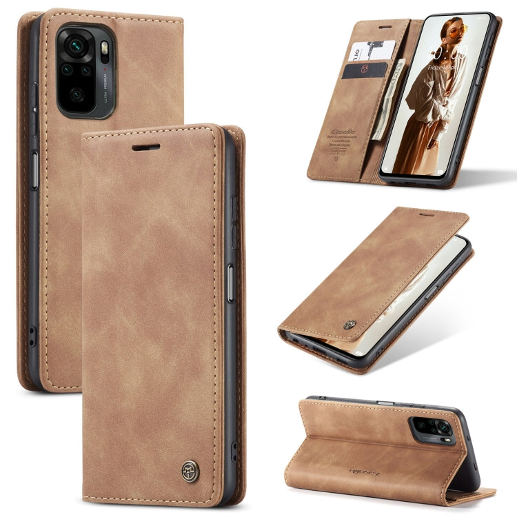 Custodia portafoglio in pelle con flip per Xiaomi Redmi Note 10 P