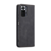 CaseMe 013 Custodia multifunzionale orizzontale in pelle con flip con supporto, slot per schede e portafoglio, For Xiaomi Redmi Note 10 Pro 4G / Note 10 Pro Max, For Xiaomi Redmi Note 10 4G / Note 10s