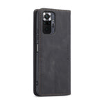 Custodia portafoglio in pelle con flip per Xiaomi Redmi Note 10 P