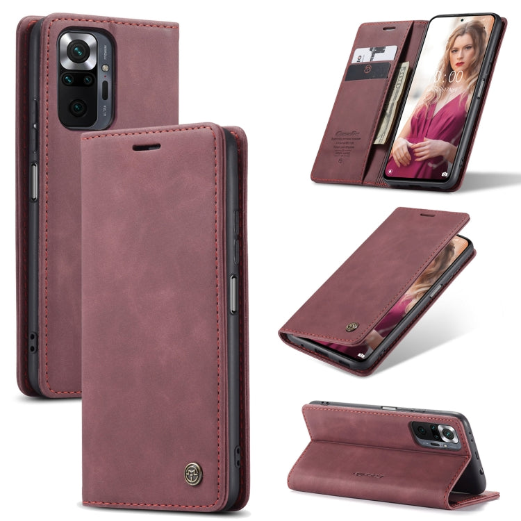 Custodia portafoglio in pelle con flip per Xiaomi Redmi Note 10 P