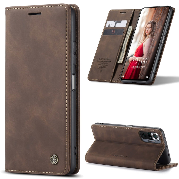 Custodia portafoglio in pelle con flip per Xiaomi Redmi Note 10 P
