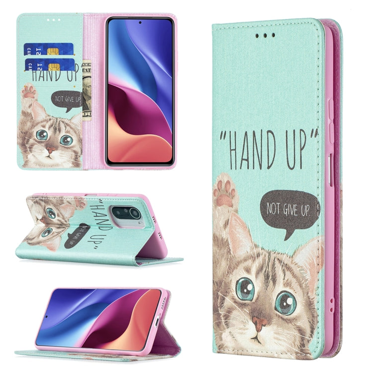 Custodia portafoglio in pelle PU per Xiaomi Mi 11i e Poco F3