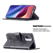 Custodia in pelle sintetica a vibrazione orizzontale con trama in coccodrillo abbinata con portafoglio, supporto e slot per carte, For Xiaomi Mi 11i / Poco F3 / Redmi K40