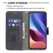 Custodia in pelle sintetica a vibrazione orizzontale con trama in coccodrillo abbinata con portafoglio, supporto e slot per carte, For Xiaomi Mi 11i / Poco F3 / Redmi K40
