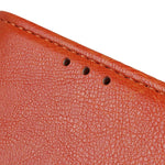 Custodia portafoglio in pelle con slot carte per smartphone