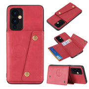 Custodia protettiva magnetica antiurto in PU + TPU con doppia fibbia con slot per schede e supporto, For OnePlus 9, For OnePlus 9 Pro, For Xiaomi Redmi K40, For Xiaomi Redmi Note 9 4G, For Xiaomi Redmi Note 10