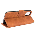 Custodia portafoglio in pelle PU con fibbia magnetica per smartph