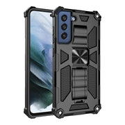 Custodia protettiva magnetica antiurto in TPU + PC con supporto, For Samsung Galaxy S21 FE